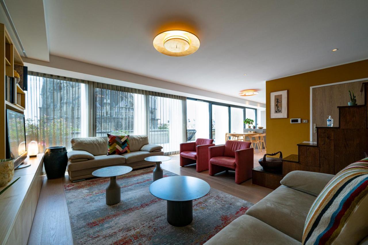 Les Suites 7 Anges - Parking, Vue Cathedrale & Centre Historique ランス エクステリア 写真